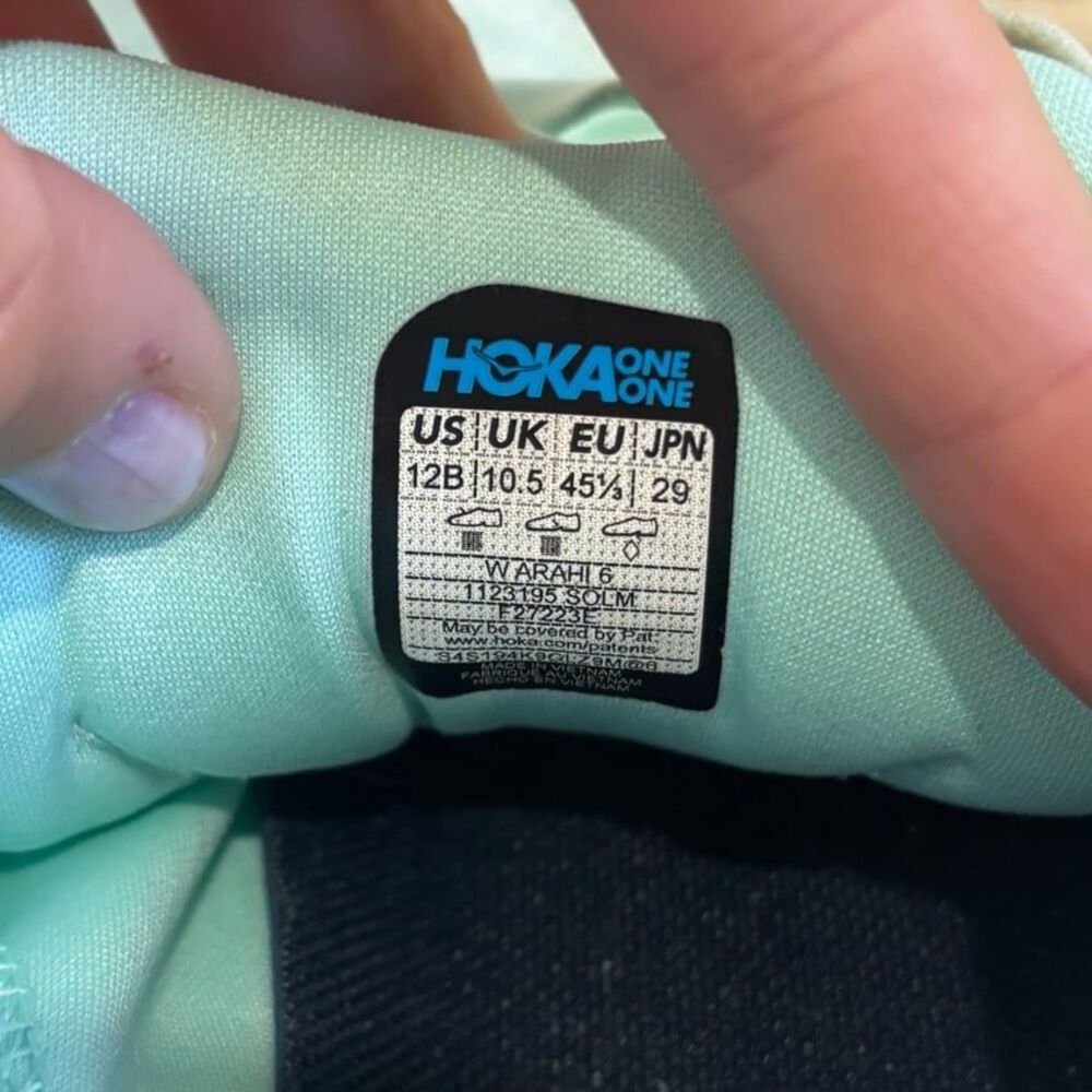 Hoka One One Women’s Arahi 6 Athletic Running Shoes - Picture 11 of 11